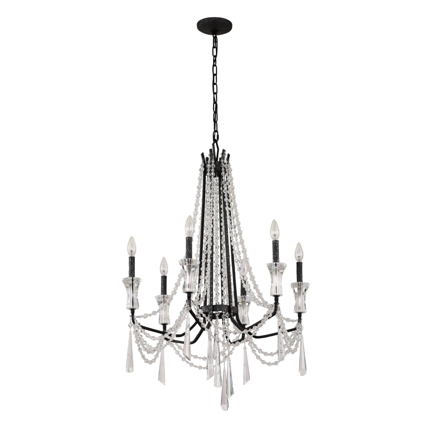 Varaluz Barcelona 27 Inch 6 Light Chandelier Cp41891