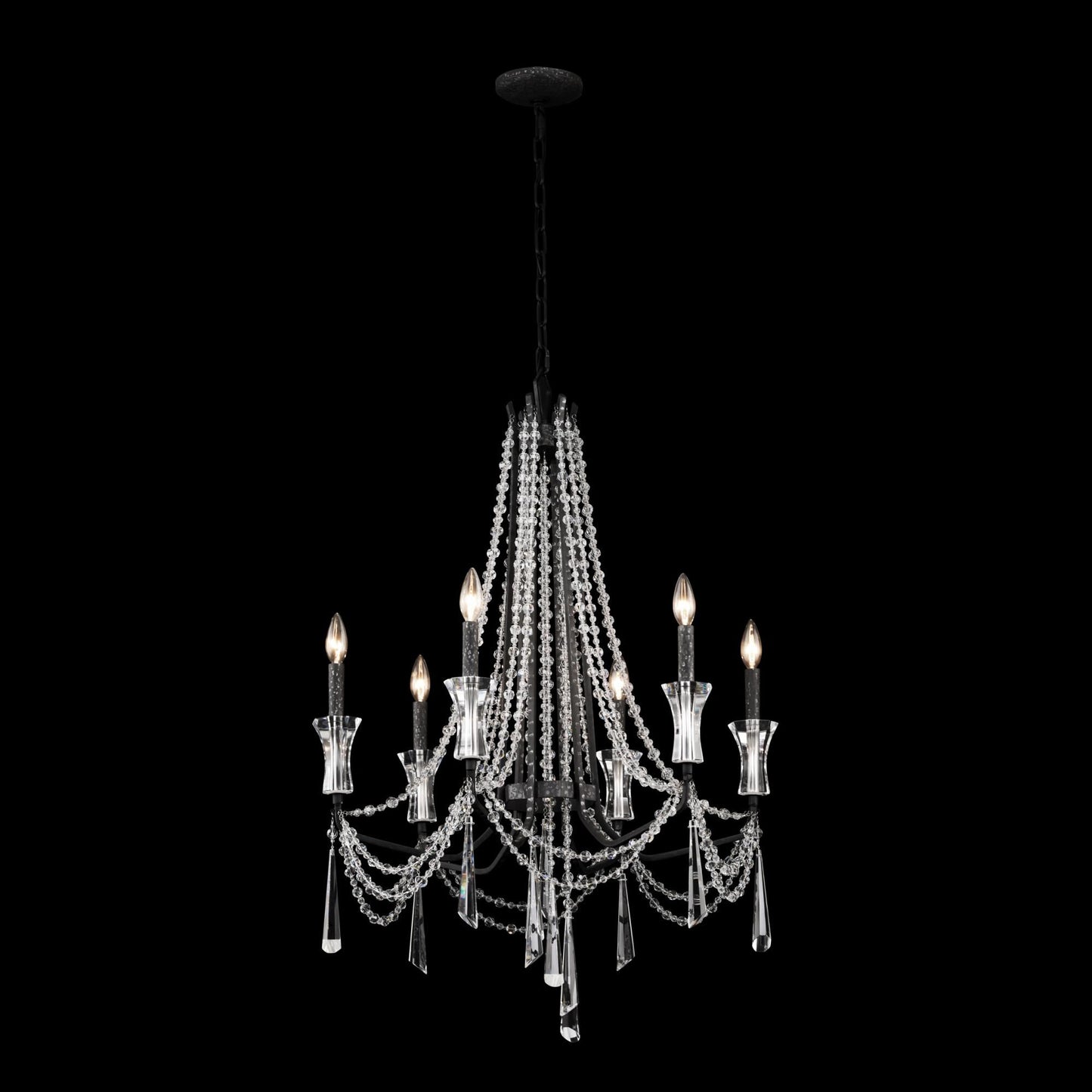 Varaluz Barcelona 27 Inch 6 Light Chandelier Cp41891