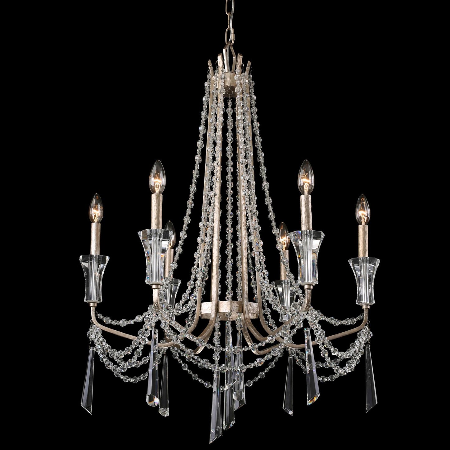 Varaluz Barcelona 27 Inch 6 Light Chandelier Cp41891