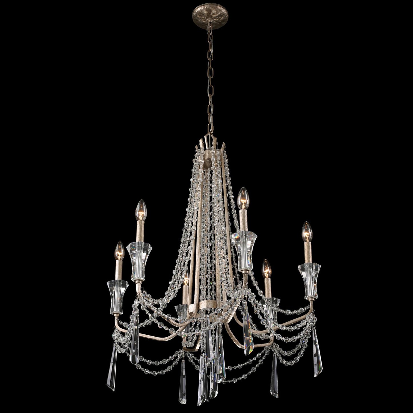 Varaluz Barcelona 27 Inch 6 Light Chandelier Cp41891