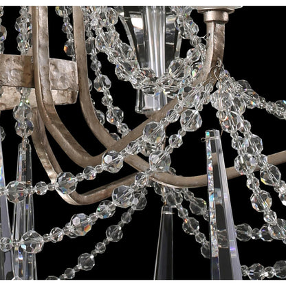 Varaluz Barcelona 27 Inch 6 Light Chandelier Cp41891