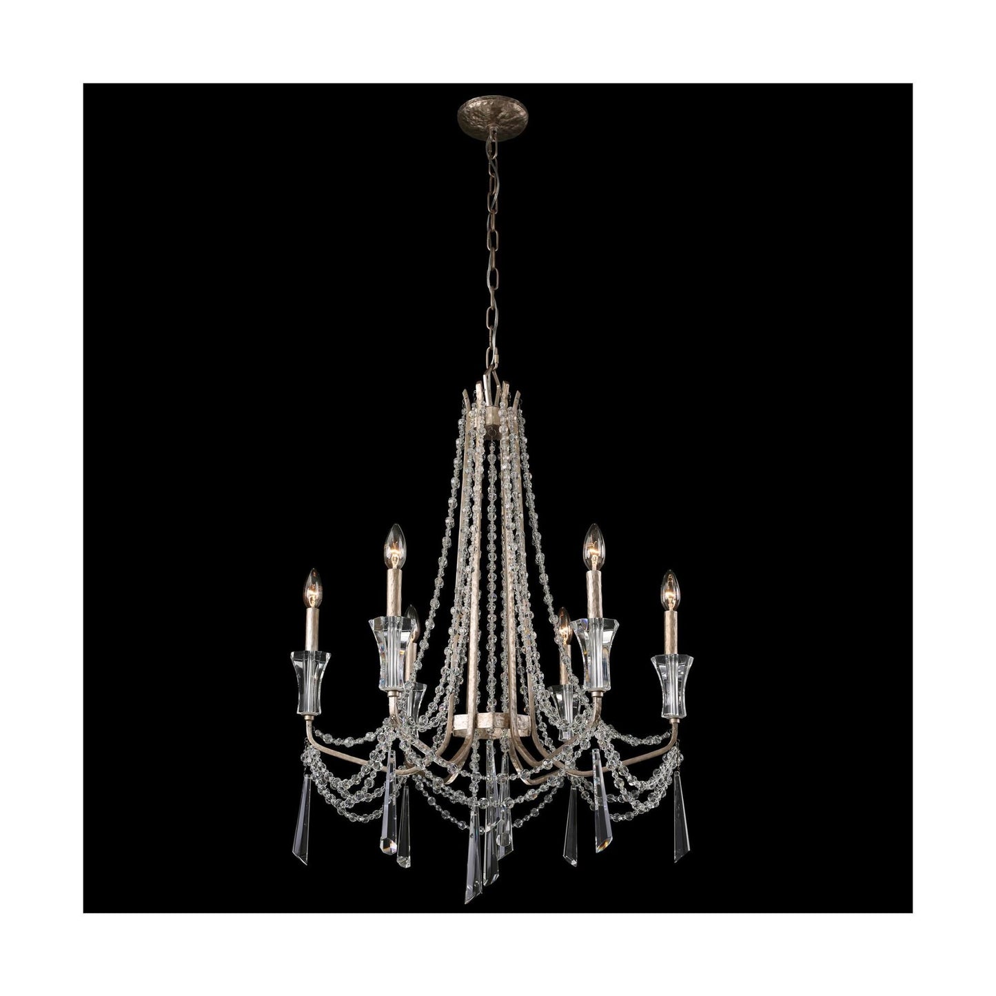 Varaluz Barcelona 27 Inch 6 Light Chandelier Cp41891