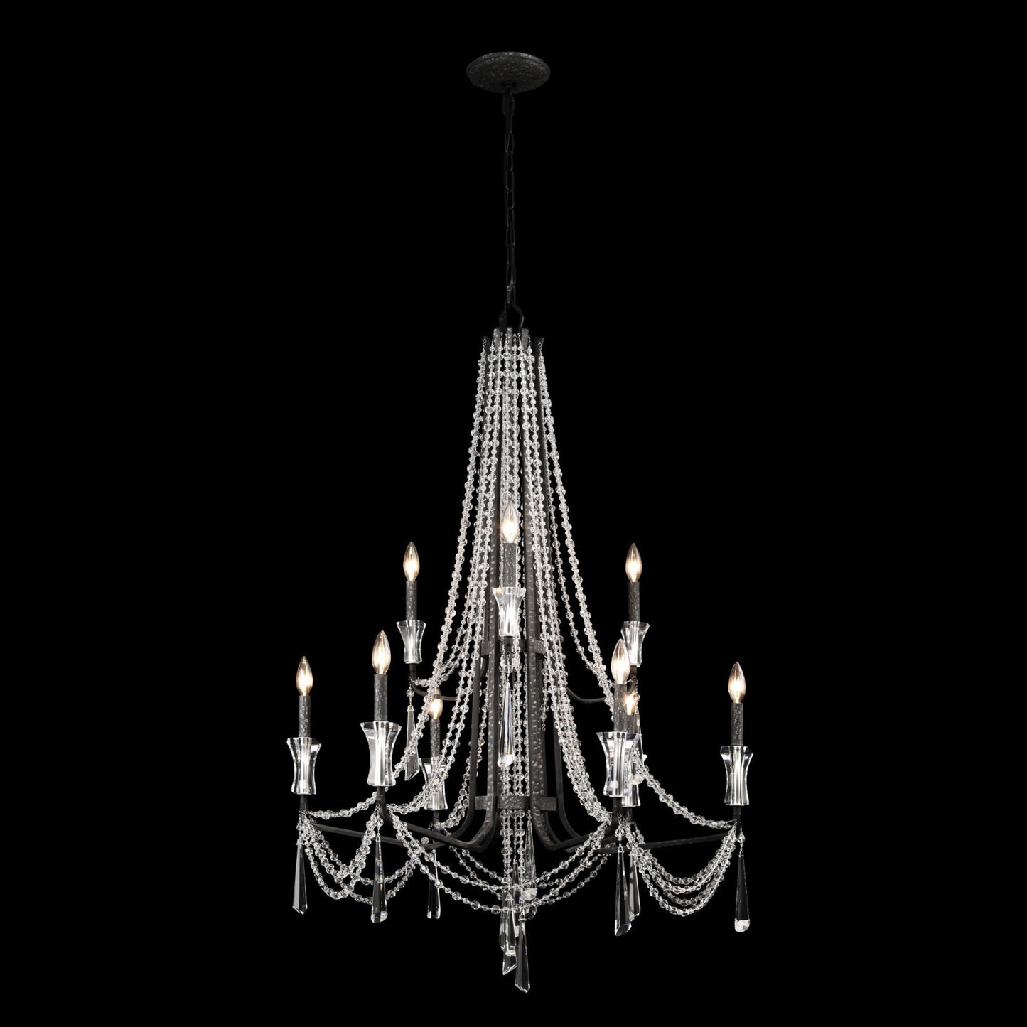 Varaluz Barcelona 34 Inch 9 Light Chandelier Cp41892