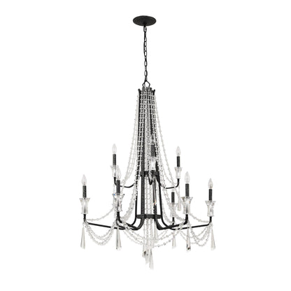 Varaluz Barcelona 34 Inch 9 Light Chandelier Cp41892