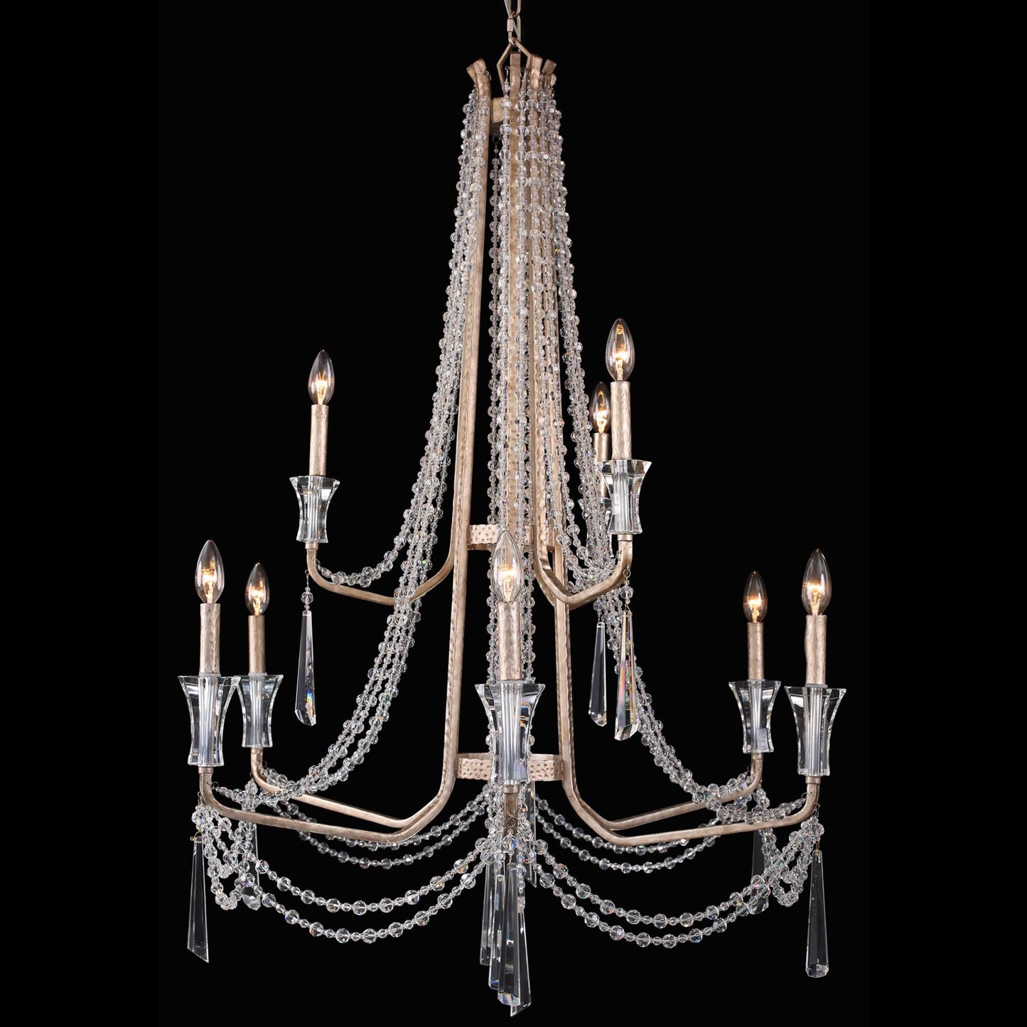 Varaluz Barcelona 34 Inch 9 Light Chandelier Cp41892