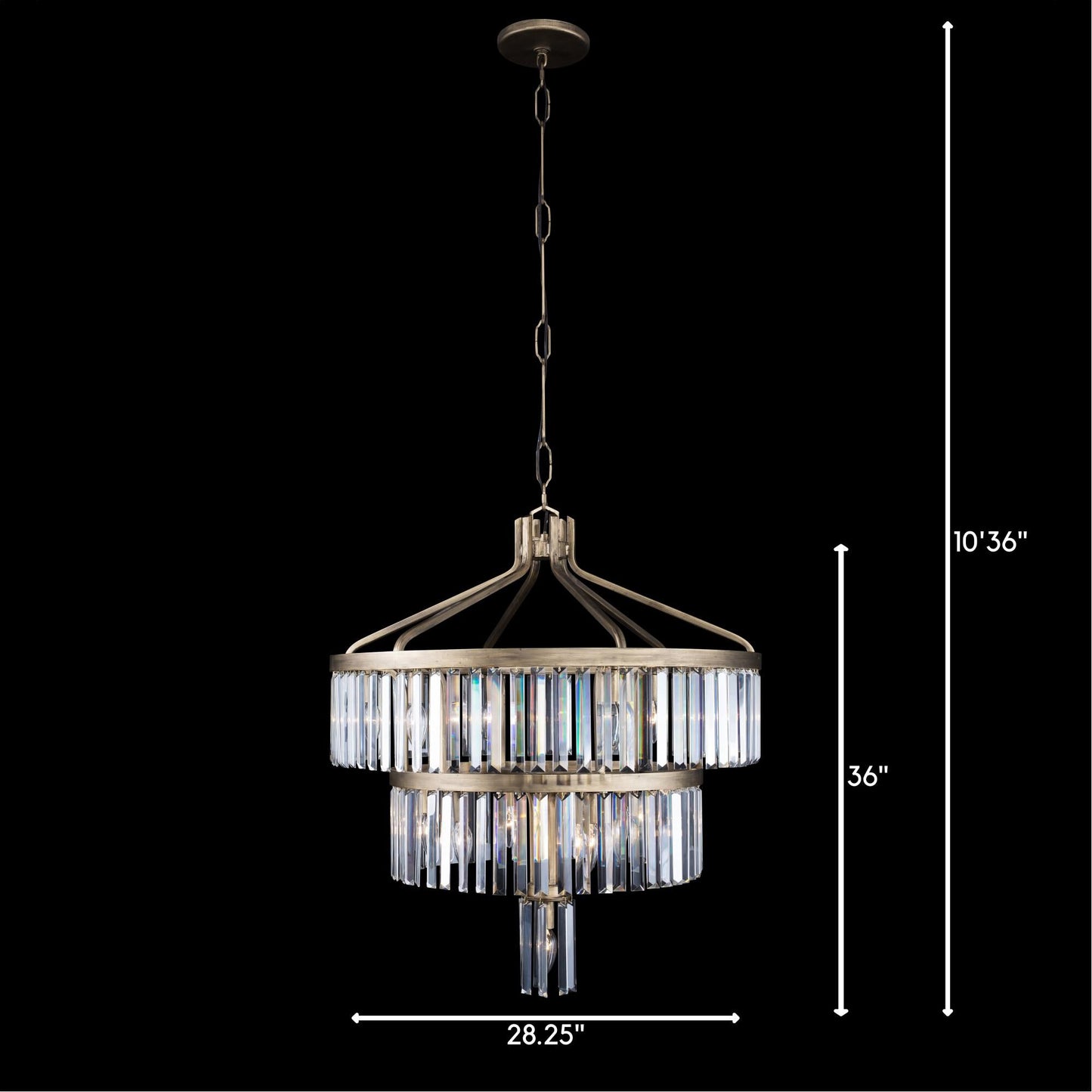 Varaluz Social Club 28 Inch Large Pendant Cp45569