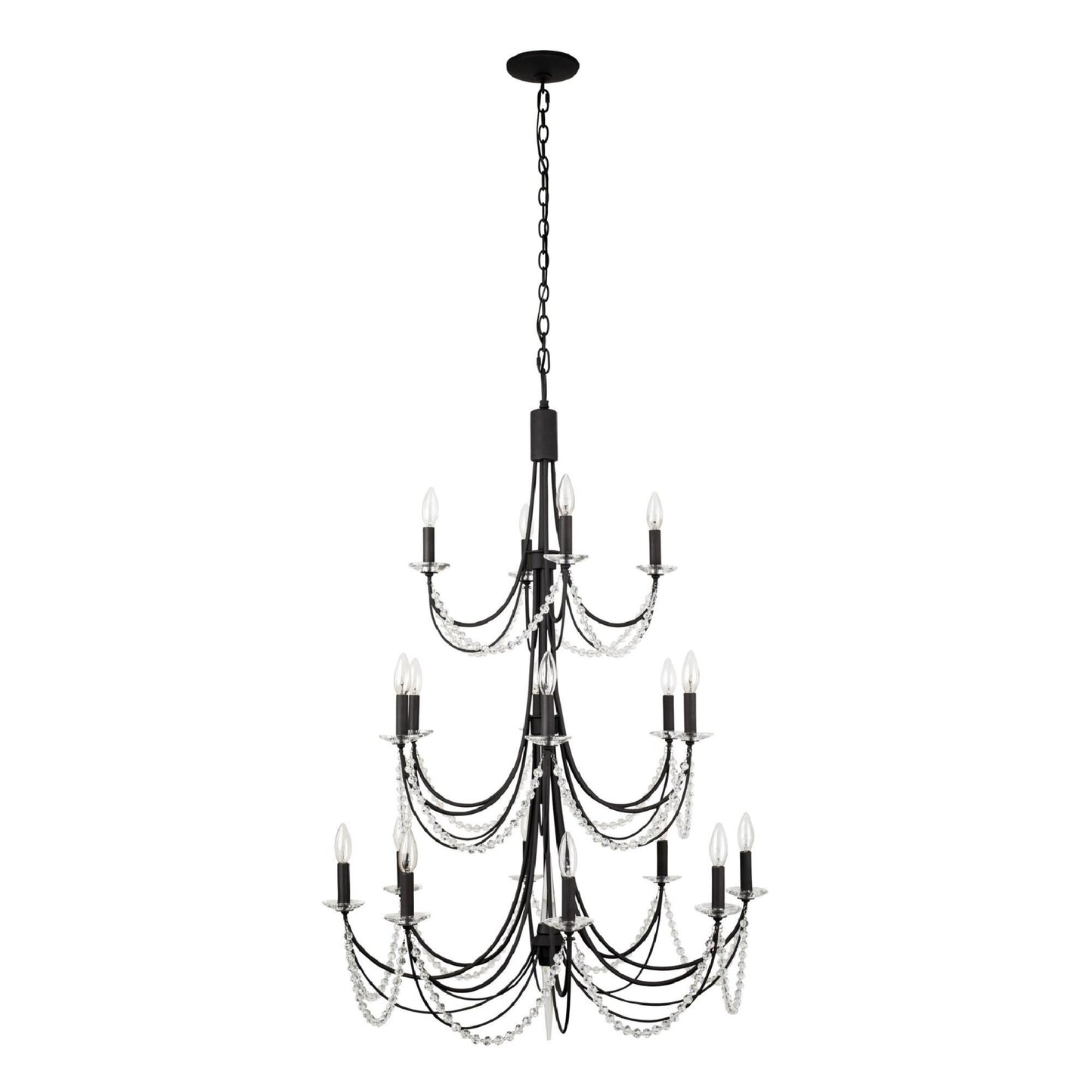 Varaluz Brentwood 32 Inch 18 Light Chandelier Cp544458