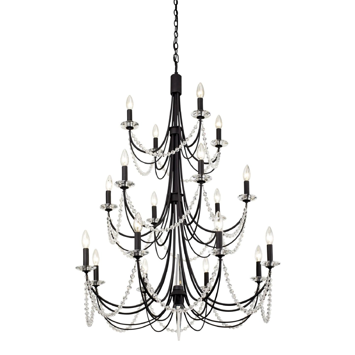 Varaluz Brentwood 32 Inch 18 Light Chandelier Cp544458