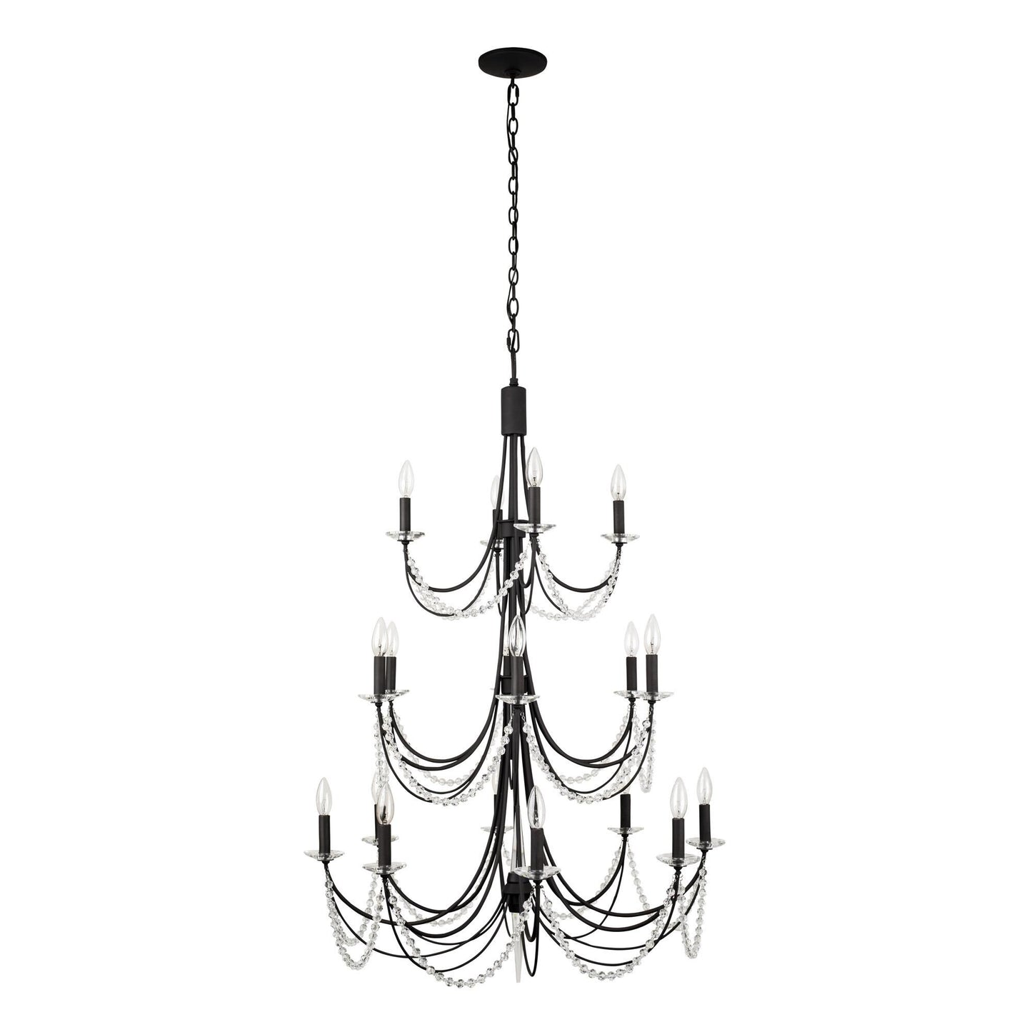 Varaluz Brentwood 32 Inch 18 Light Chandelier Cp544458