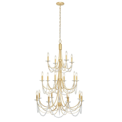 Varaluz Brentwood 32 Inch 18 Light Chandelier Cp544458