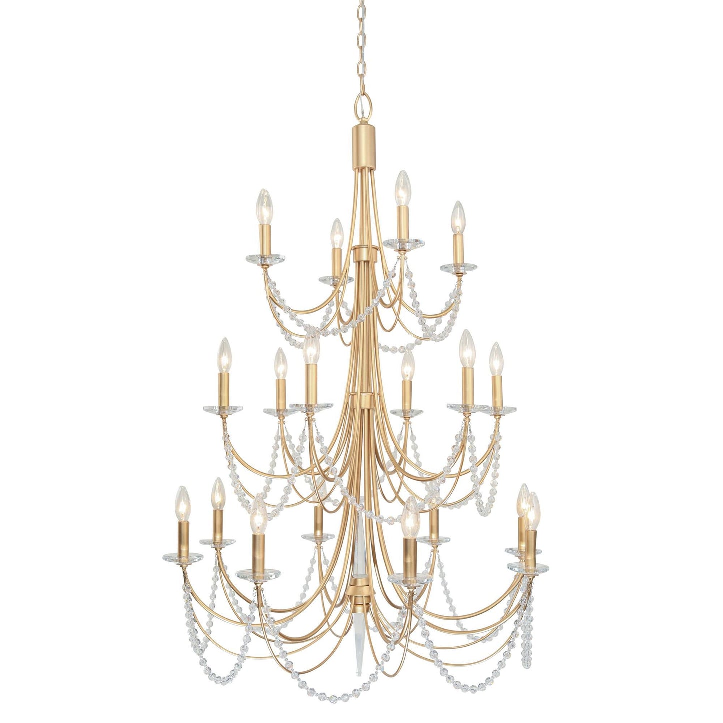 Varaluz Brentwood 32 Inch 18 Light Chandelier Cp544458