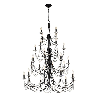 Varaluz Brentwood 40 Inch 28 Light Chandelier Cp544460