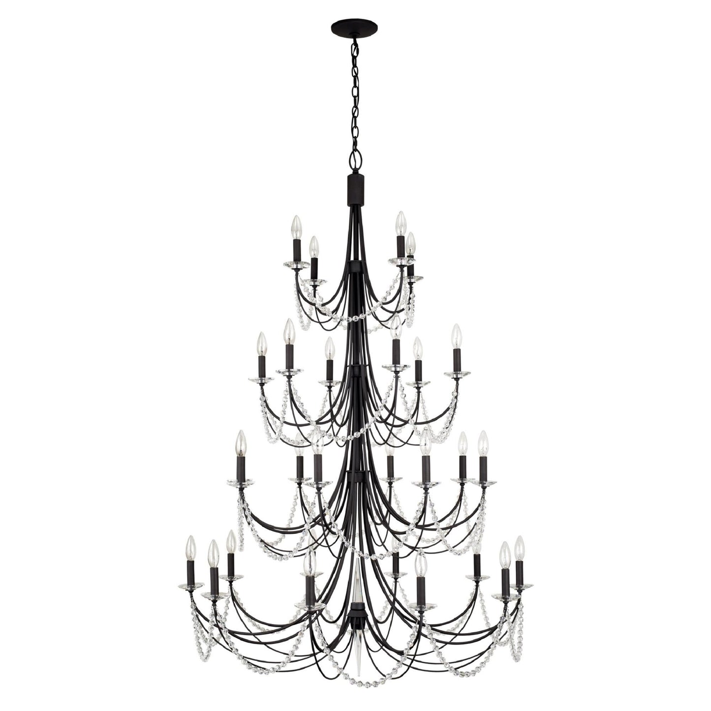 Varaluz Brentwood 40 Inch 28 Light Chandelier Cp544460