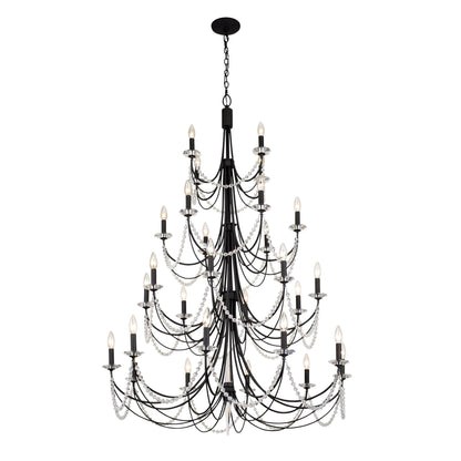 Varaluz Brentwood 40 Inch 28 Light Chandelier Cp544460