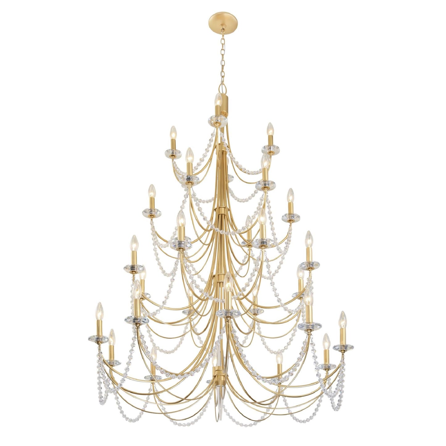 Varaluz Brentwood 40 Inch 28 Light Chandelier Cp544460