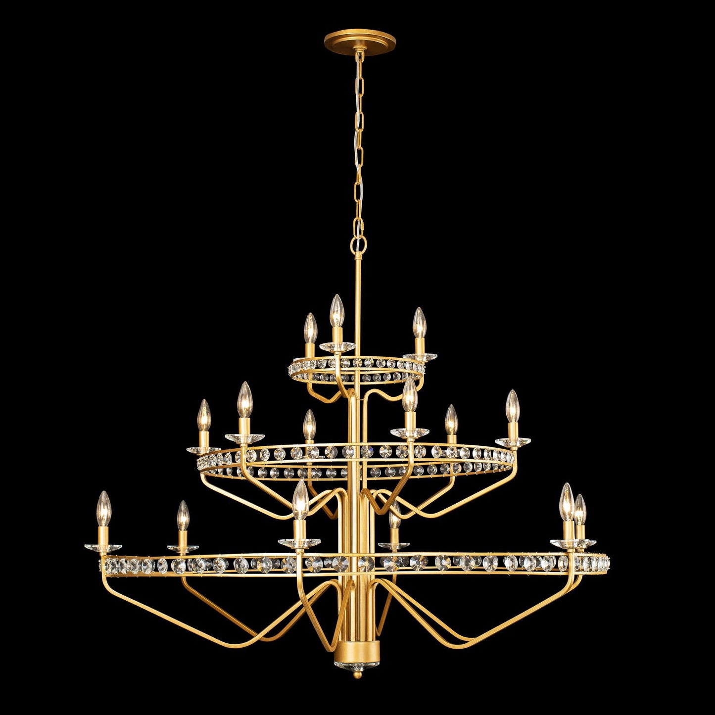 Varaluz Monroe 47 Inch 15 Light Chandelier Cp749243