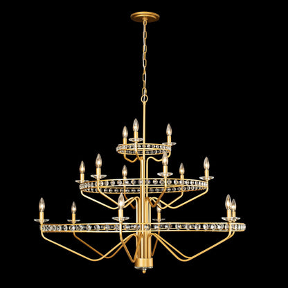 Varaluz Monroe 47 Inch 15 Light Chandelier Cp749243