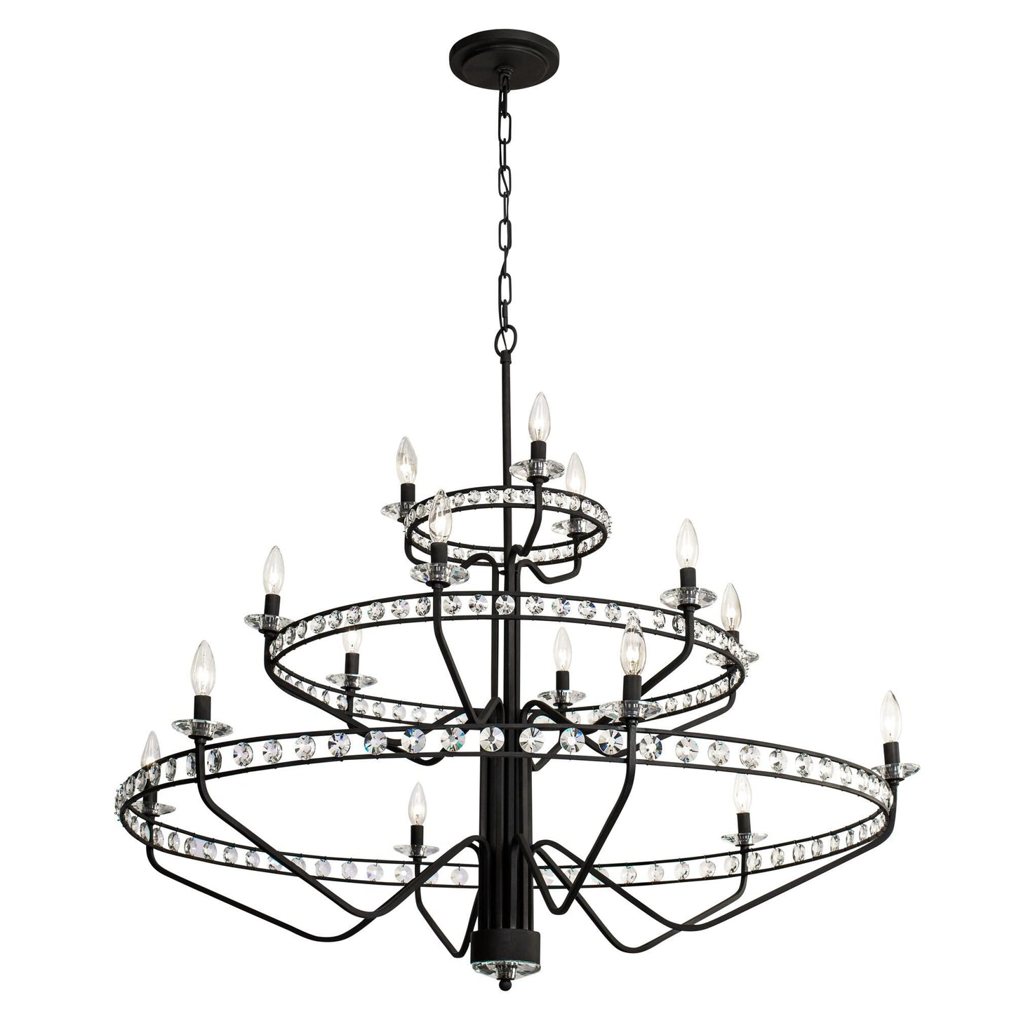 Varaluz Monroe 47 Inch 15 Light Chandelier Cp749243