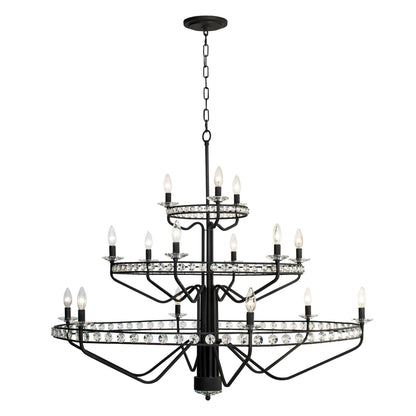 Varaluz Monroe 47 Inch 15 Light Chandelier Cp749243