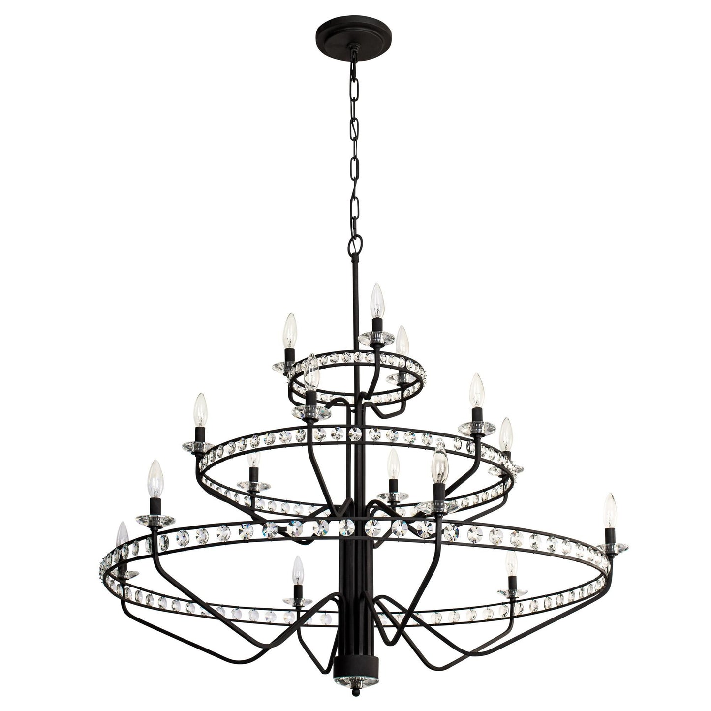 Varaluz Monroe 47 Inch 15 Light Chandelier Cp749243