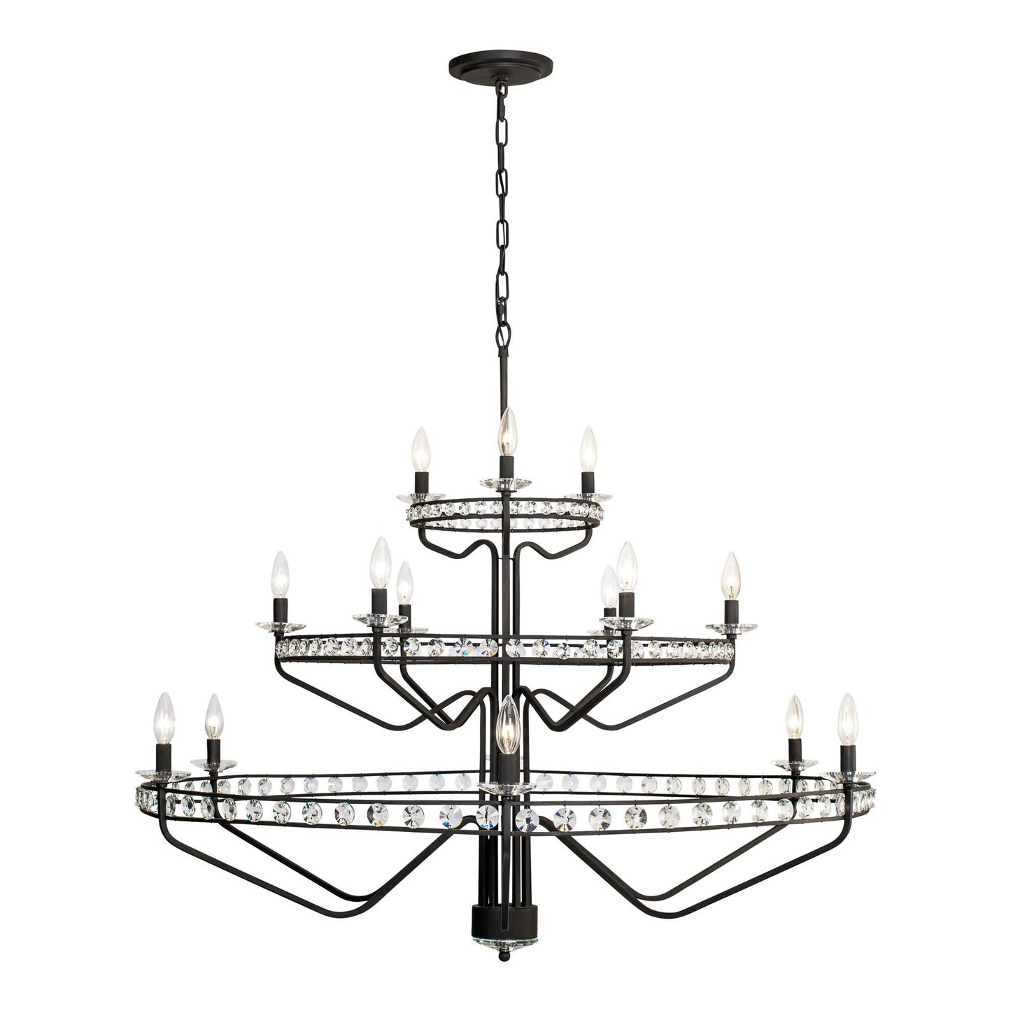 Varaluz Monroe 47 Inch 15 Light Chandelier Cp749243