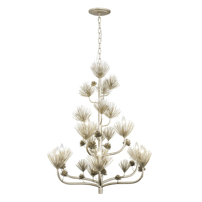 Varaluz Pinion 34 Inch 9 Light Chandelier Cp757034