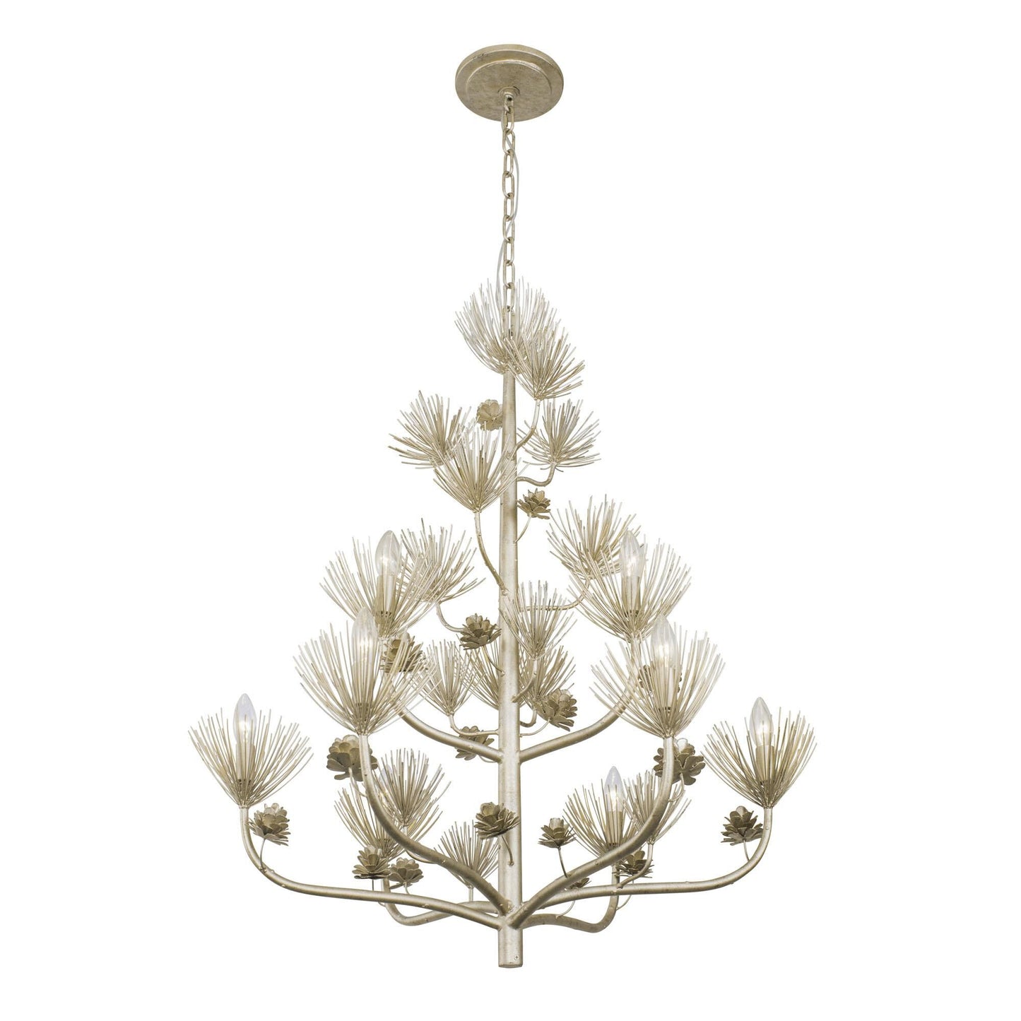 Varaluz Pinion 34 Inch 9 Light Chandelier Cp757034