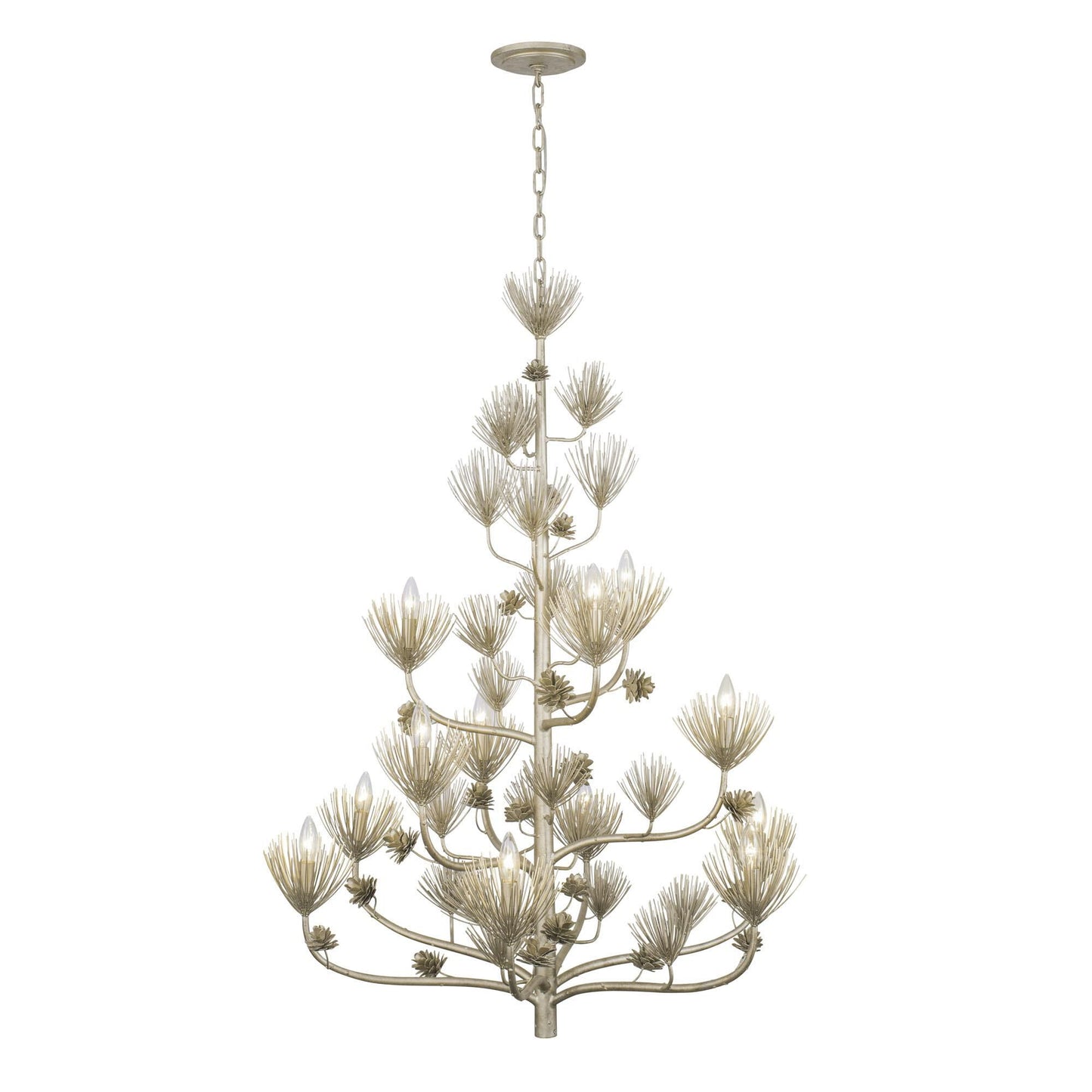 Varaluz Pinion 40 Inch 12 Light Chandelier Cp757037