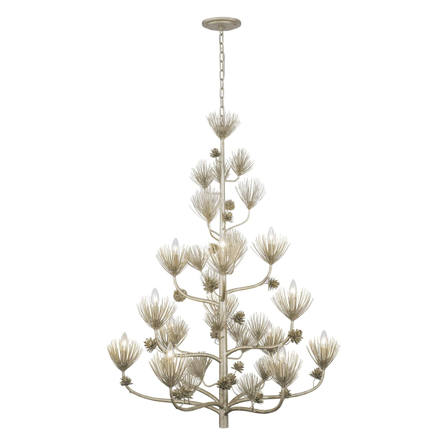 Varaluz Pinion 40 Inch 12 Light Chandelier Cp757037