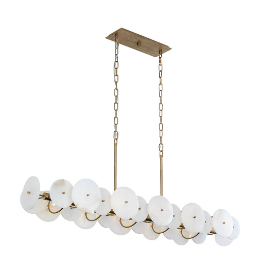 Varaluz Cosmos 50 Inch 10 Light Linear Suspension Light Cp769235