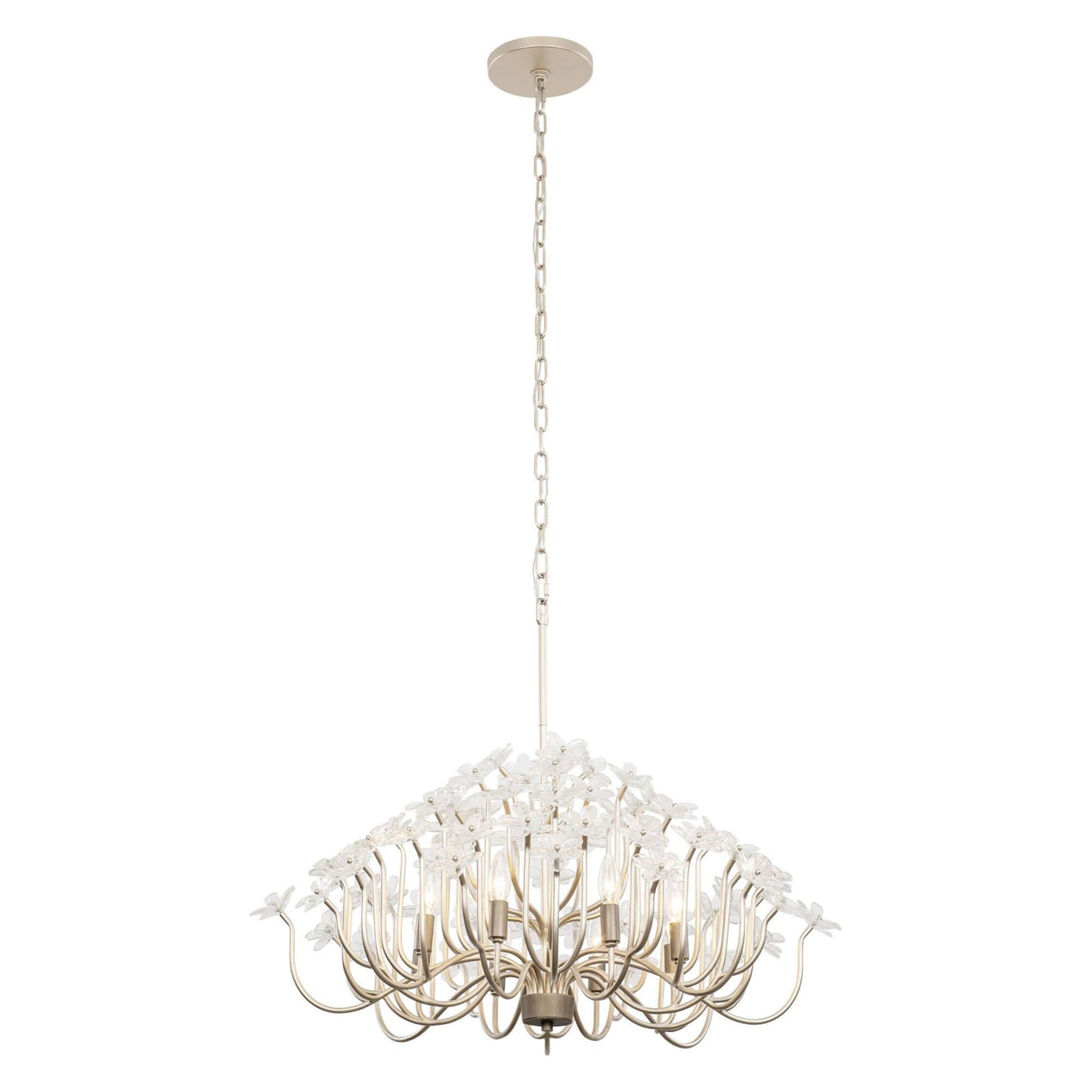 Varaluz Wildflower 32 Inch 8 Light Chandelier Cp782850