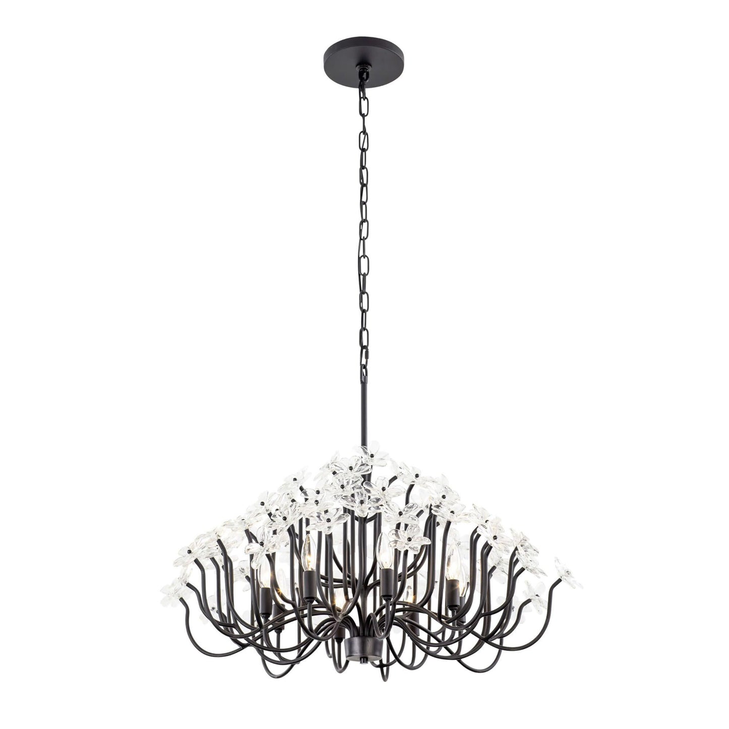 Varaluz Wildflower 32 Inch 8 Light Chandelier Cp782850