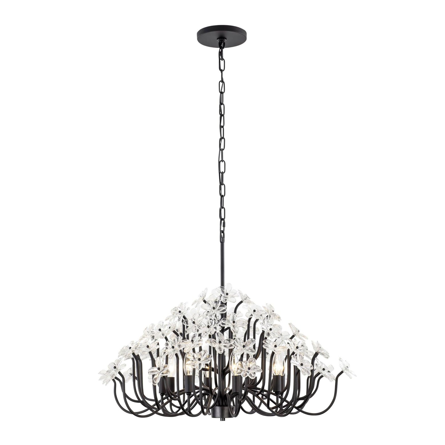 Varaluz Wildflower 32 Inch 8 Light Chandelier Cp782850