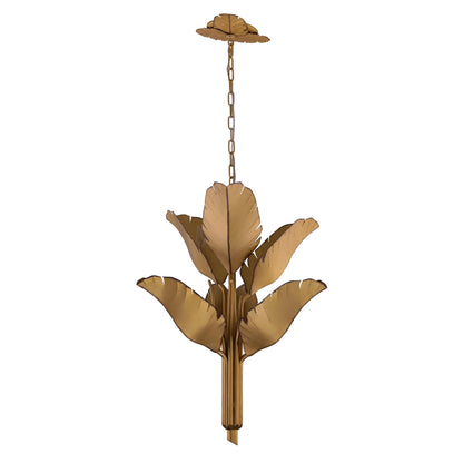 Varaluz Banana Leaf 25 Inch 6 Light Chandelier Cp441062