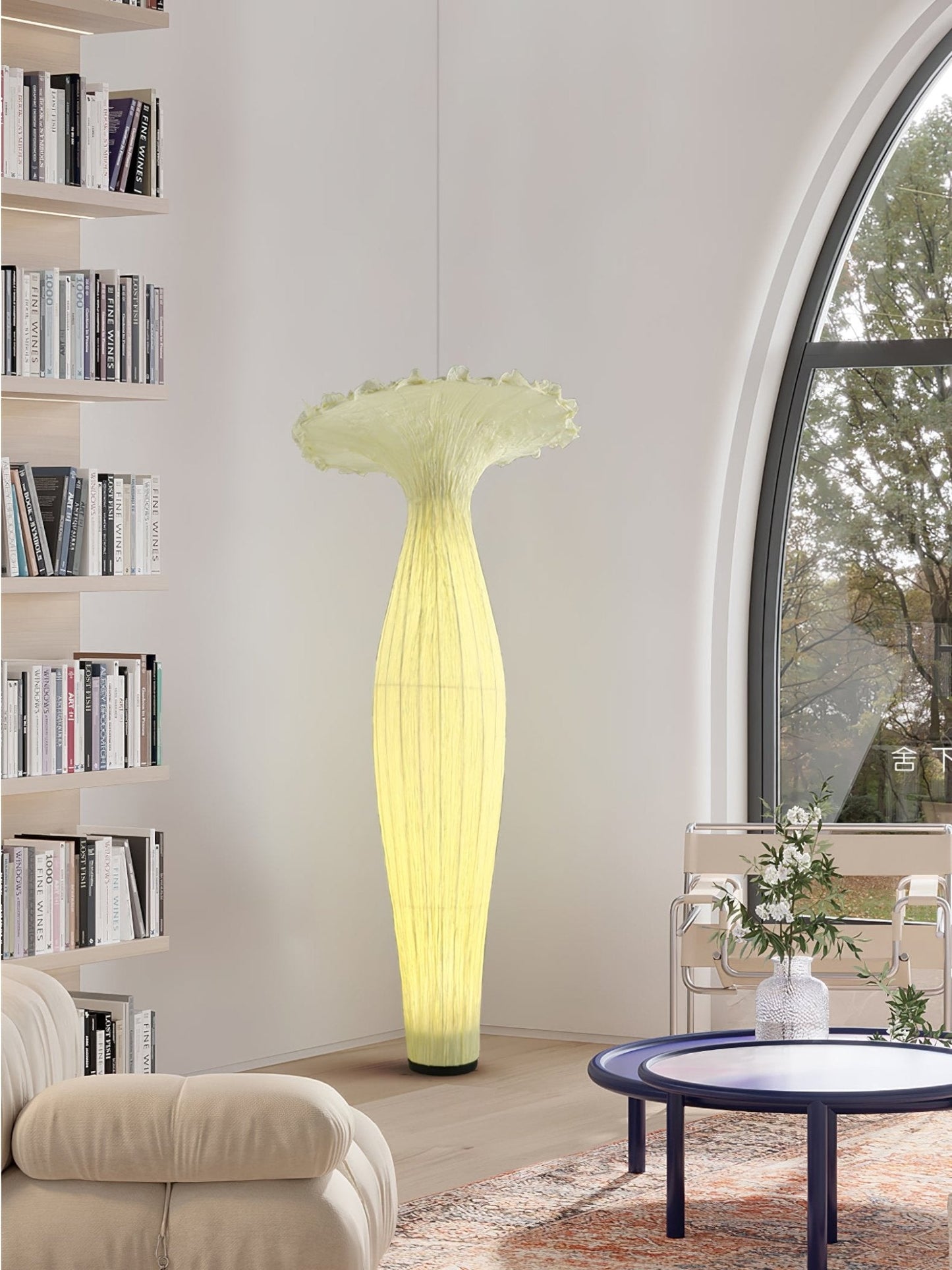 Vase Fabric Reading Lamp Floor Lamp