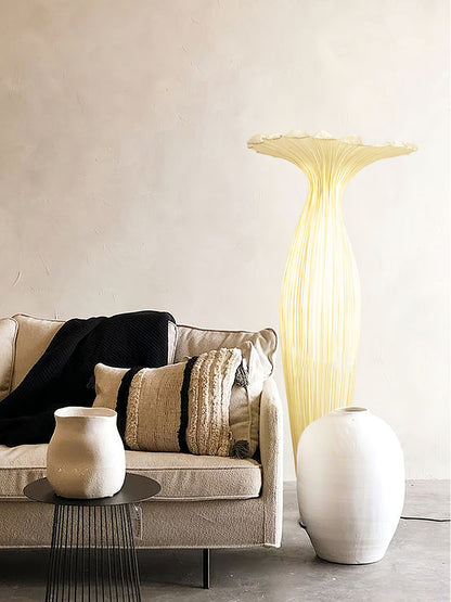 Vase Fabric Reading Lamp Floor Lamp