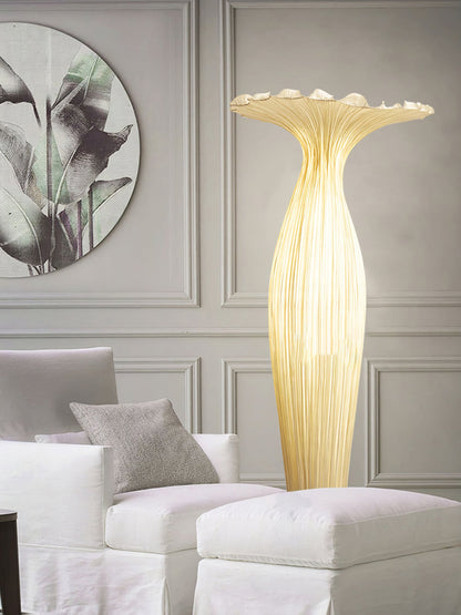 Vase Fabric Reading Lamp Floor Lamp