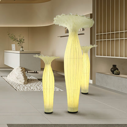 Vase Fabric Reading Lamp Floor Lamp