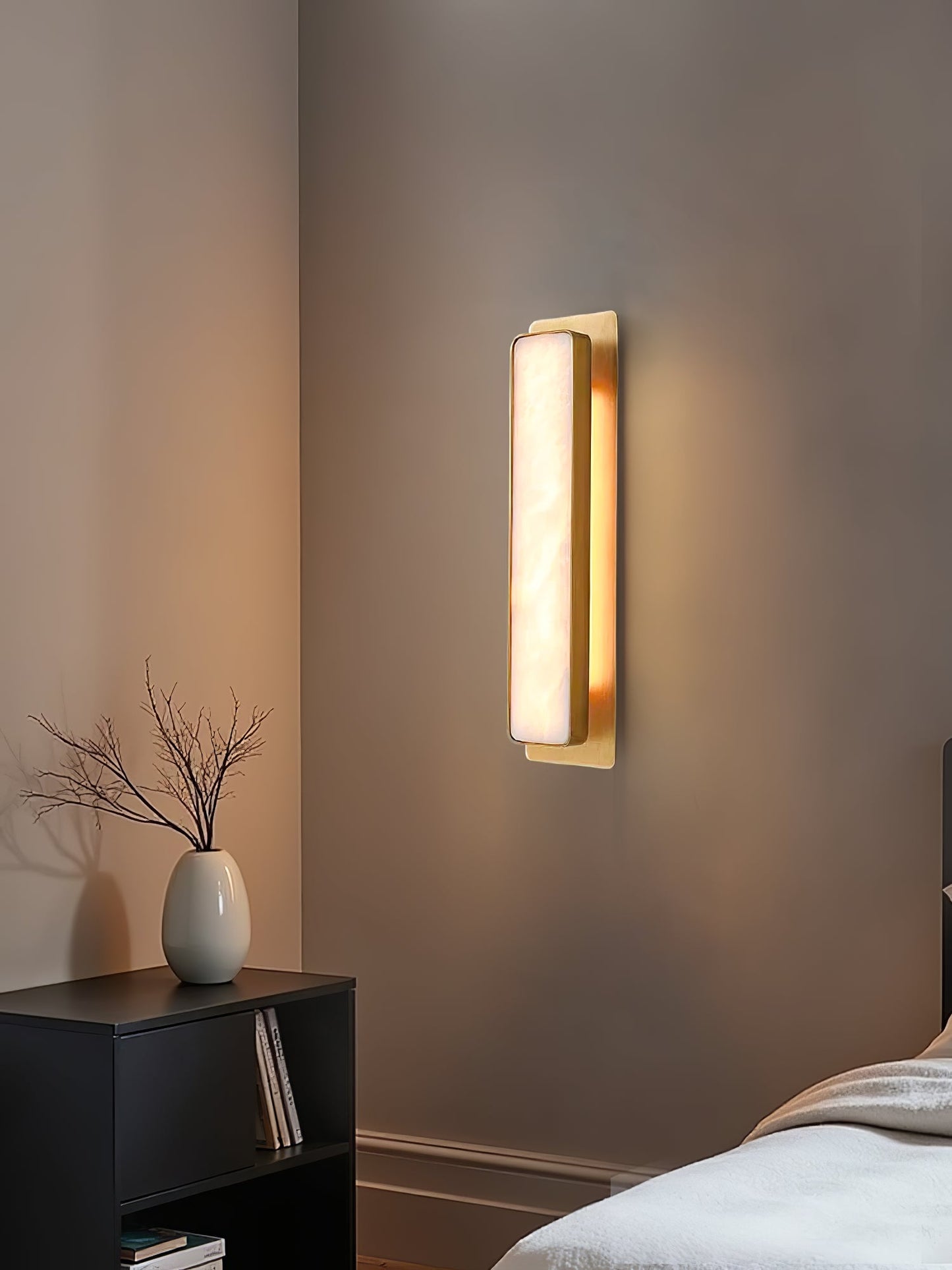 Velmora Alabaster Wall Light