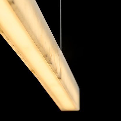 Velmore Linea Alabaster Pendant Lamp
