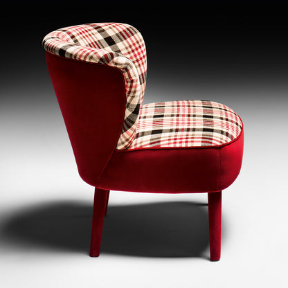 Velvet Designer Occasional Chair