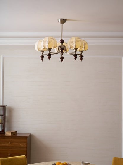 Velvet Petal Chandelier