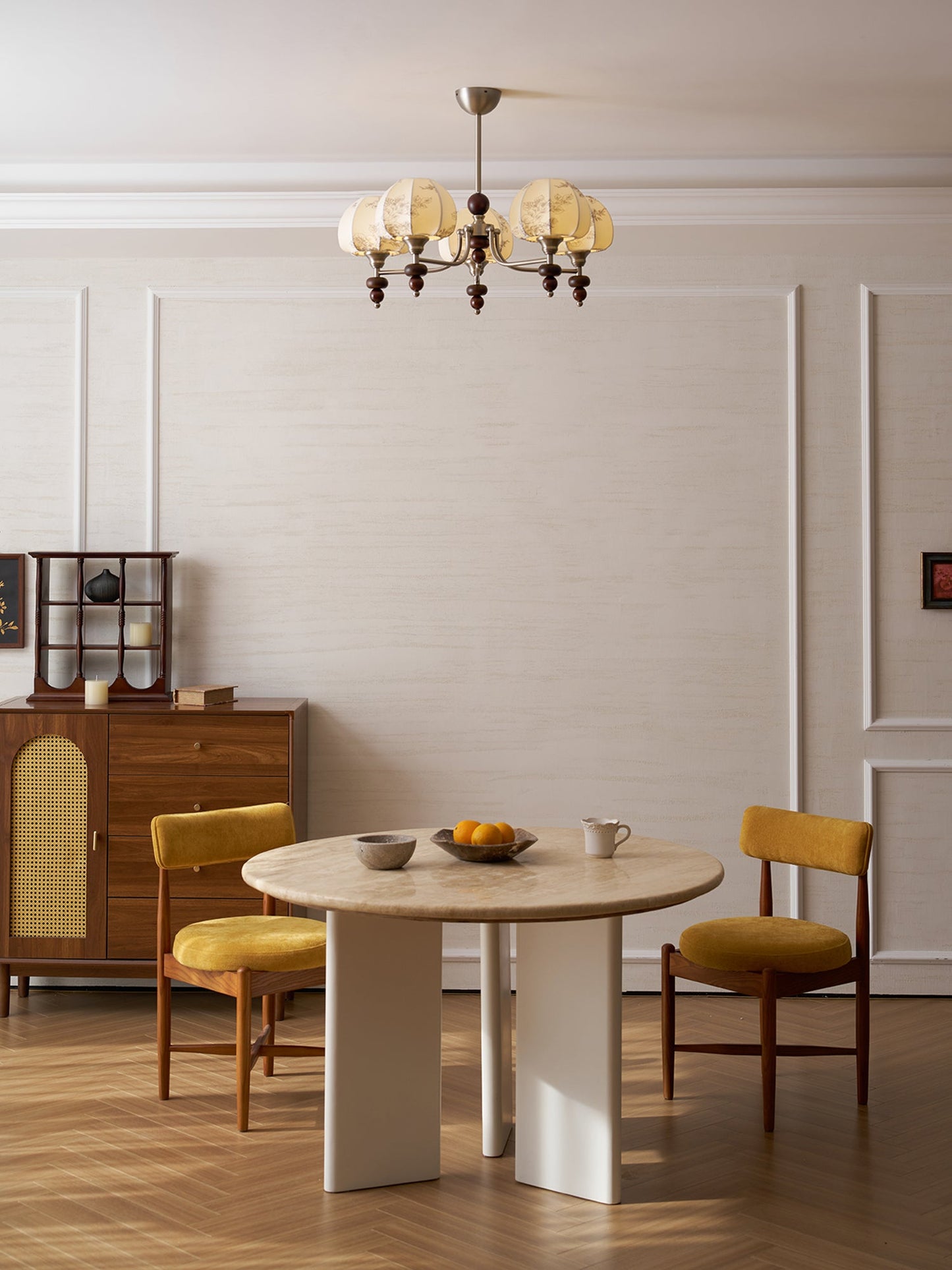 Velvet Petal Chandelier