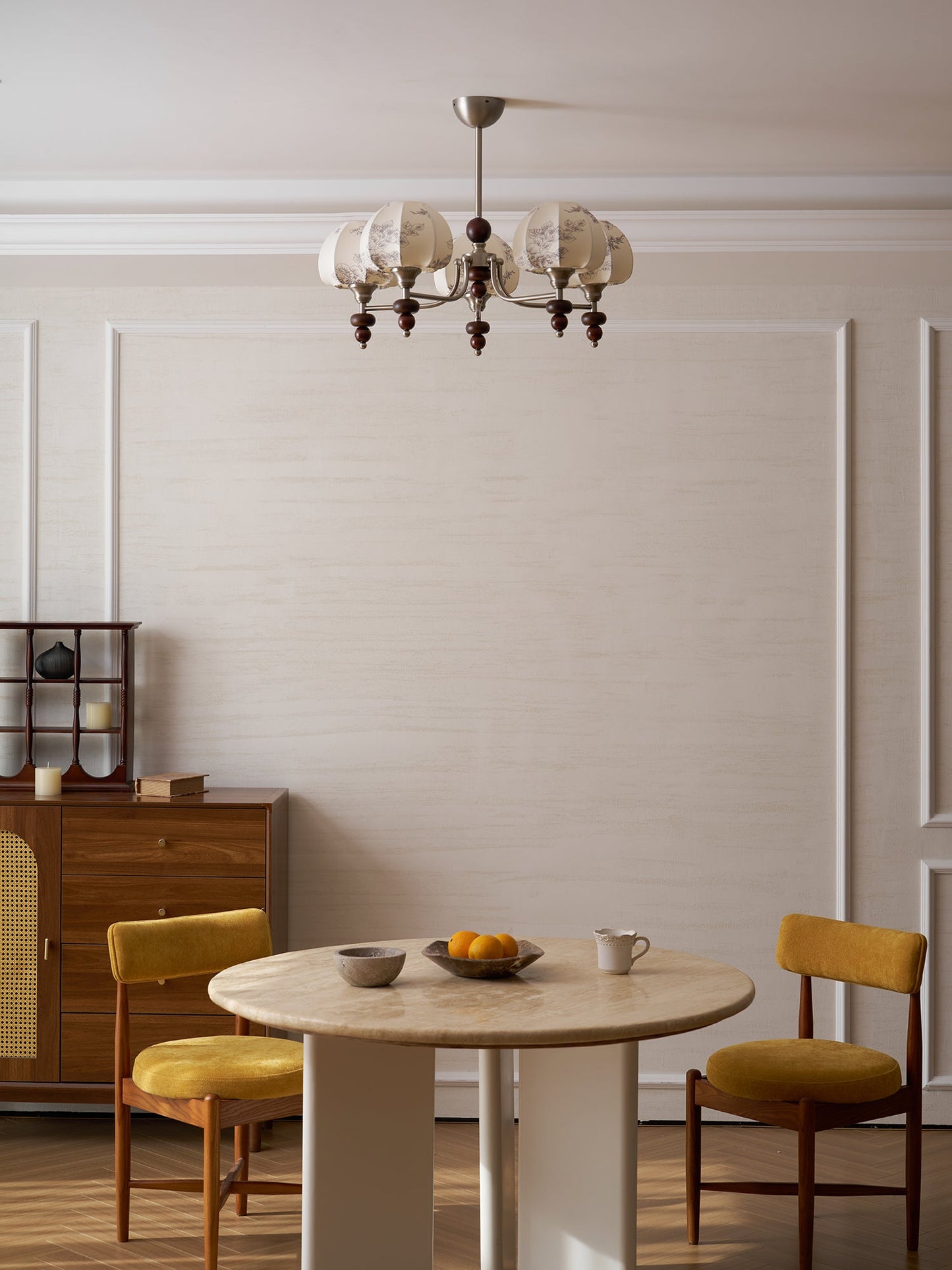 Velvet Petal Chandelier