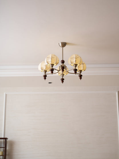 Velvet Petal Chandelier