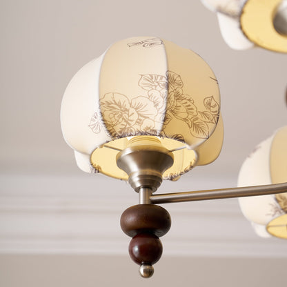 Velvet Petal Chandelier