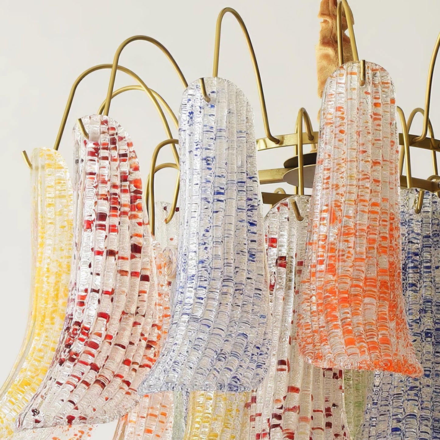 Venini Colorful Murano Glass Ceiling fixture Chandelier