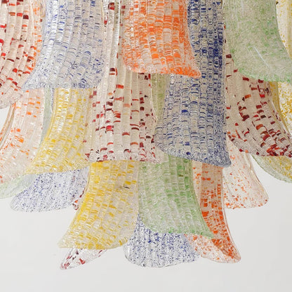 Venini Colorful Murano Glass Ceiling fixture Chandelier