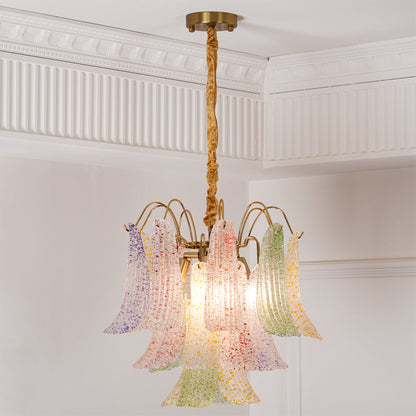 Venini Colorful Murano Glass Ceiling fixture Chandelier