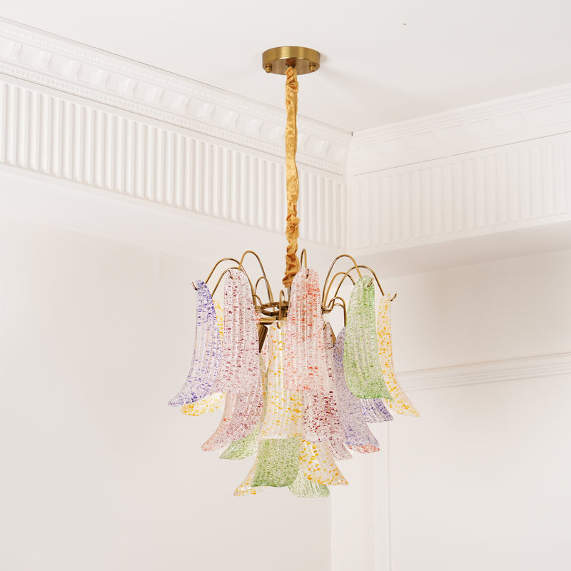 Venini Colorful Murano Glass Ceiling fixture Chandelier